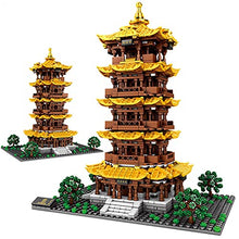 Load image into Gallery viewer, BFFDD City Street View LED Tengwang Pavilion House Building Blocks Creator Famous Architecture Bricks DIY Toys for Children (Color : No Box A)

