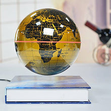 Load image into Gallery viewer, NC Magnetic Levitation Globe, Book 6-inch Globe, Colorful Lights Floating Ball, Wireless Charging
