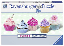 Load image into Gallery viewer, Ravensburger Cupcakes Panorama 500 Piece Jigsaw Puzzle for Adults  Every Piece is Unique, Softclick Technology Means Pieces Fit Together Perfectly
