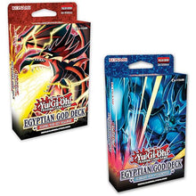 Load image into Gallery viewer, YU-GI-OH! KONEGSO Egyptian God Slifer The Sky Dragon &amp; Obelisk The Tormenter Structure Display of 8 Decks
