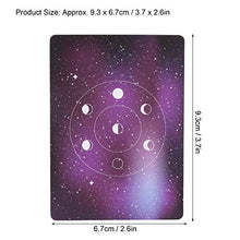 Load image into Gallery viewer, 01 Star and Moon Phases Tarot, with Flash Effect Fate Divination Tarot Deck Board Game Hologram Paper, Suitable for Beginners

