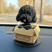Load image into Gallery viewer, MINGYUE Cute Anime Car Shaking Head Doll Decoration Shaking Head Pet Dog Car Interior Car Interior Accessories Bobbleheads (Color : Transparent)
