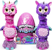 Load image into Gallery viewer, Hatchimals Wow, Llalacorn 32-Inch Tall Interactive Electronic Pet (Styles May Vary)

