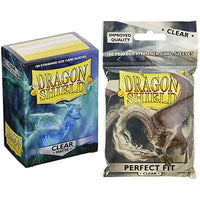 Dragon Shield Sleeves Matte Card Game, Clear & Dragon Shield Arcane Tinman AT-13001 Sleeves (100 Piece), Clear, One Size