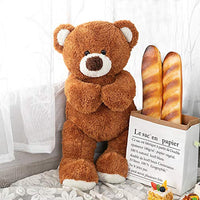 MaoGoLan Teddy Bear Cute Soft Teddy Bear Stuffed Animal Plush Toys 23 Inches Brown Teddy Bear Gift for Girl Girlfriend Kids