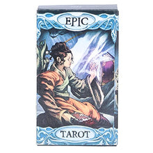 Load image into Gallery viewer, Salaty Tarot Sets, Epic Tarot Cards Desktop Game, 78Pcs Future Telling Trick Deck Fate Divination Card with Original Images, Portble Beginner Tarot Cards Magical Guidance Cards for 6, Defult, default
