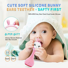 Load image into Gallery viewer, Alilo Bunny Smarty Musical Light-Up Rattle, Encourage Developmental Milestones Baby Toys 0-24 Months Infants Newborn (Smarty Bunny, Pink)
