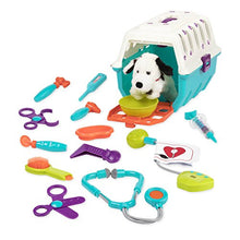 Load image into Gallery viewer, Battat - Dalmatian Vet Kit - Interactive Vet Clinic and Cage Pretend Play for Kids (15 pieces)
