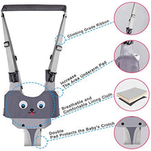 Load image into Gallery viewer, Baby Walking Harness, Adjustable Handheld Kids Walker Helper Toddler Infant Walker Harness Assistant Belt, Made of Breathable Knitted Fabric Layers,with 3pcs Baby Crawling Knee Pads
