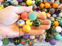5 New Assorted Super HIGH Bounce Balls 27MM 1