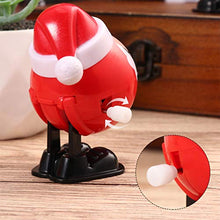 Load image into Gallery viewer, NUOBESTY 8Pcs Christmas Clockwork Toy Santa Claus Shaking Head Wind Up Toys Jumping Walking Figurine Toys Xmas Stocking Fillers for Christmas Party Favors (Random Color)
