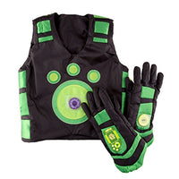 Wild Kratts Creature Power Suit, Chris - Large 6-8X - Includes Vest, Gloves and 2 Power Discs - for Dress Up, Pretend Play and Halloween - Ages 3+