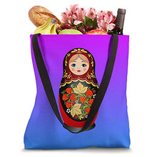 Load image into Gallery viewer, Beautiful Matryoshka Russian Nesting Doll Tote Bag
