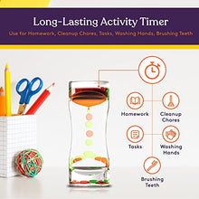 Load image into Gallery viewer, Special Supplies Liquid Motion Bubbler Toy (4-Pack) Colorful Hourglass Timer with Droplet Movement, Bedroom, Kitchen, Bathroom Sensory Play, Cool Home or Desk Decor
