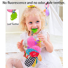 Load image into Gallery viewer, D-KINGCHY Baby Car Toys Stroller Plush Toy Animal Stuffed Hanging Rattle Toys Newborn Crib Bed Around Toy with Teether Rattle Sound for 0-3 Years Old (Bunny)
