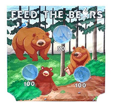 Load image into Gallery viewer, TentandTable Replacement Air Frame Game Panel | Themed Ball and Bean Bag Toss Panel with Net | Use with Air Frame Game Frame | for Backyards, Carnivals, Schools, Birthday Parties (Feed The Bears)

