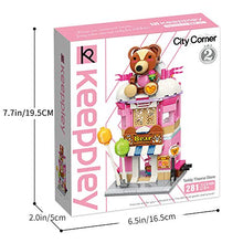 Load image into Gallery viewer, QMAN Girls Building Blocks Toy Teddy Theme Store Building Kit Cute-Bear Sales Shop Bricks Toy for Girls Age 6-12 and Up (281 Pieces)
