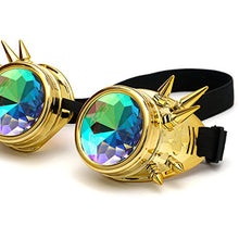 Load image into Gallery viewer, FIRSTLIKE Festivals Kaleidoscope Rainbow Glasses Prism Sunglasses Goggles
