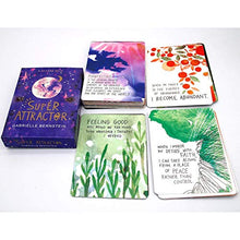 Load image into Gallery viewer, WEAMO Super Attractor A 52Card Deck Cards Oracle Tarot Game Gabrielle Bernstein Tarot Toy Affirmations Start Manifesting Limitless
