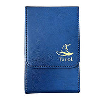 Tarot Card Storage Case,Tarot Card Box,Double Layer Case for Tarot Deck Cards,Universal Tarot Organizer Storage Box,PU Leather Deck Poker Card Deck Bag Holder,Card Game Storage Box