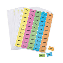 Load image into Gallery viewer, Fun Express Sight Word Sticker Sheets 101-200 - 50 Pieces - Educational and Learning Activities for Kids
