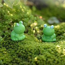 Load image into Gallery viewer, BAUT 5/10Pcs Cute Frog Miniature Figurines Piece Frog Resin Ornament Mini Frogs Fairy Garden Miniature Moss Landscape DIY Craft for Home Party(10Pcs)
