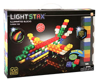 Light Stax Junior Classic Illuminated Blocks Mega Set, 102 Pieces