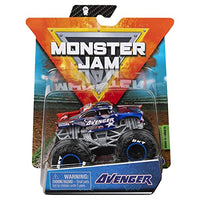 Monster Jam 2020 Spin Master 1:64 Diecast Monster Truck with Wristband: World Finals Avenger