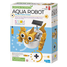 Load image into Gallery viewer, 4M Toysmith, Aqua Fish Solar Hybrid Power Robot, DIY STEAM Powered Kids Science Kit, Boys &amp; Girls Ages 5+
