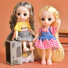 Load image into Gallery viewer, F Fityle Fashion Dolls, 6 inch Mini Doll with Clothes Shoes Costume, Miniature Doll Playsets for Girls, Birthday Party Favors - Skirt
