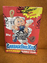 Load image into Gallery viewer, BBCE 1986 Topps Garbage Pail Kids Original 6th Series 6 GPK 48 Wax Packs OS6 Box

