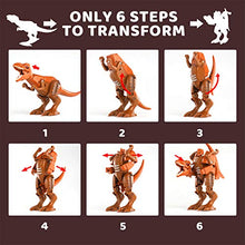 Load image into Gallery viewer, SNAEN 4 Pack Transform Robot Dinosaur Toy for Boys &amp; Girls, 2 in 1 Jurassic Dino Action Figures, Transformed Rescue Bots Dinosaurs T-rex Triceratops, Great Gift for Kids 3 4 5 6 7 Years
