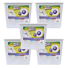 Load image into Gallery viewer, Crayola Model Magic White Modeling Compound Art Tools 2 pounds ech Resealable Buckets Perfect for Slime Supplies Kit. Set of 5, 10 Pounds Total.
