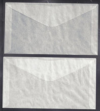 Load image into Gallery viewer, 100 Glassine Envelopes #6 measuring 3 3/4 x 6 3/4 inches
