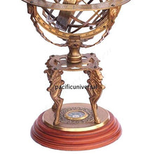 Load image into Gallery viewer, classical.gift.export Handmade Brass Sphere Big Lion Armillary Globe 18&quot; Four Lion Armillary f
