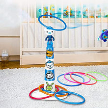 Load image into Gallery viewer, Hysagtek 21 Pcs Plastic Toss Rings Carnival Rings Toss Game for Kids Fun Target Toys, Party Favor Games, Speed and Agility Practice Games, Multicolor (5 Sizes)
