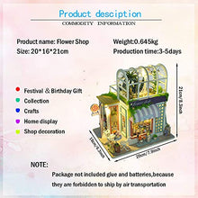 Load image into Gallery viewer, SYW DIY 2-Layer Gardening House Model Rooftop Sunshine Botanical Garden Flower House DIY Wooden Green House Flower Shop Doll House Kit Craft Gift Puzzle Toys
