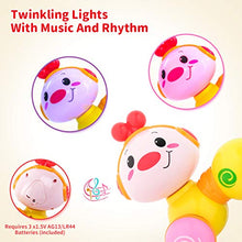Load image into Gallery viewer, Vanmor Baby Toys 6 to 12 Months Crawling Baby Musical Toys, Press and Go Musical Inchworm Toy with Light Up Face Caterpillar Educational Toddler Baby Toys 6 7 8 9 12 18 Months Infant Boy Girl Gift
