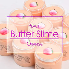 Load image into Gallery viewer, LUBIANZOU Peach Floam Butter Slime Premade Cotton Candy Slime, 200ML Slime Non Sticky Super Stretchy Toys for Boys Girls
