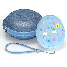 Load image into Gallery viewer, Silicone Case and Cover for Tamagotchi, Protective Skin for Tamagotchi On 4U+ PS m!x iD L and Meets with Hand Strap -Blue
