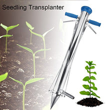 Load image into Gallery viewer, Seed Vegetable Transplanter, Manual Single Double Long Handle Gardening Transplanting Tool, Durable Premium Stainless Steel Seedling Transplanters, Suitable for Garden Farm (2#)
