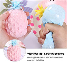 Load image into Gallery viewer, LUOZZY 4 Pcs Pineapple Toys for Stress Relief Tabletop Stress Relieve Balls Decompression Ball Toys (Random)
