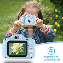 Load image into Gallery viewer, NINE CUBE Kids Camera Digital Camera for 3-7 Year Old Girls,Toddler Littler Toys Video Recorder 1080P, Children Camera Birthday Festival Gift for 3 4 5 6 7 Year Old Boys(32G SD Card)

