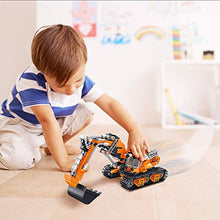 Load image into Gallery viewer, VATOS Building Sets for Kids, Building Kit for Boys 6 7 8 9 10 11 12 Years Old, 513 PCS 2 in 1 Excavator or Drilling Car STEM Building Toys Building Blocks, Buildable Toy for Kids, Building Bricks Kit
