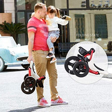 Load image into Gallery viewer, Tricycle Children&#39;s Toddler Toddler Tricycle Children Tricc Folding Tribonded Tricycle Tricycle Baby Children Bicycle 3-6 LYP Children 3 Wheels
