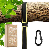 Tree Swing Strap Hanging Kit - 10ft Strap, Holds 2800 lbs (SGS Certified), Fast & Easy Way to Hang Any Swing