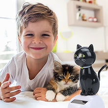 Load image into Gallery viewer, Decsun 2 PCS Solar Dancing Toys Cat Tiger Ornaments Figures Bobble Head for Window Party Car Desk Home Kids Gift (Cat)
