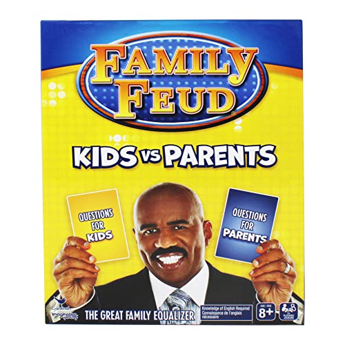 Steve Harvey Family Feud, Kids Vs Parents Edition Family Party Game, Ages 8 and up