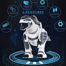 Load image into Gallery viewer, Qin Remote Control Dinosaur Toys, Programmable Touch-Sense Music Dance Toy for Kids Parent-Child Interactive Toys for Toddler 3-10 Year Old Boys Girls
