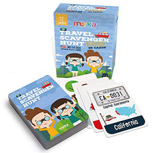 Load image into Gallery viewer, merka Educational Flashcards Bundle: Travel Scavenger Hunt Game (96 Cards), Multiplication Facts (169 Cards) and Division Facts (169 Cards)  Learning Resources for Kids Aged Toddler to Teen

